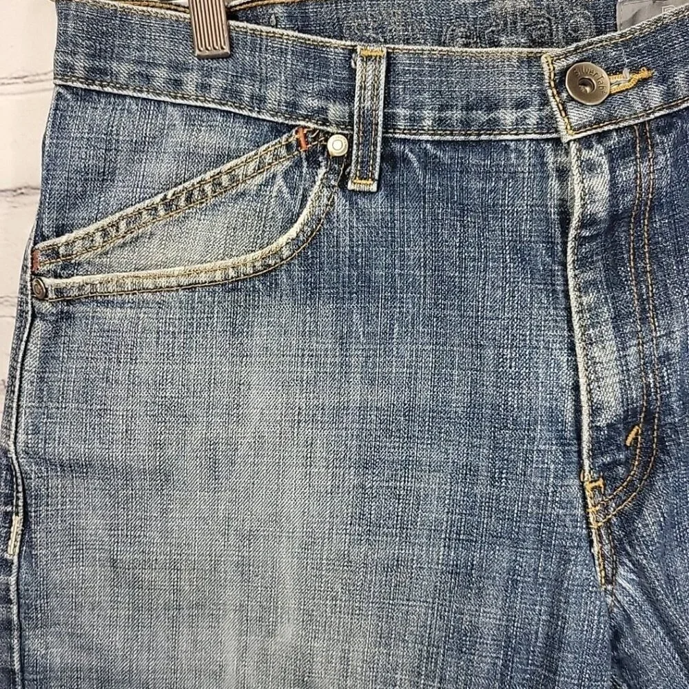 Vintage Levi's SIlvertab Jeans Cut Off Shorts Men's‎ 34 Baggy Distressed Skater